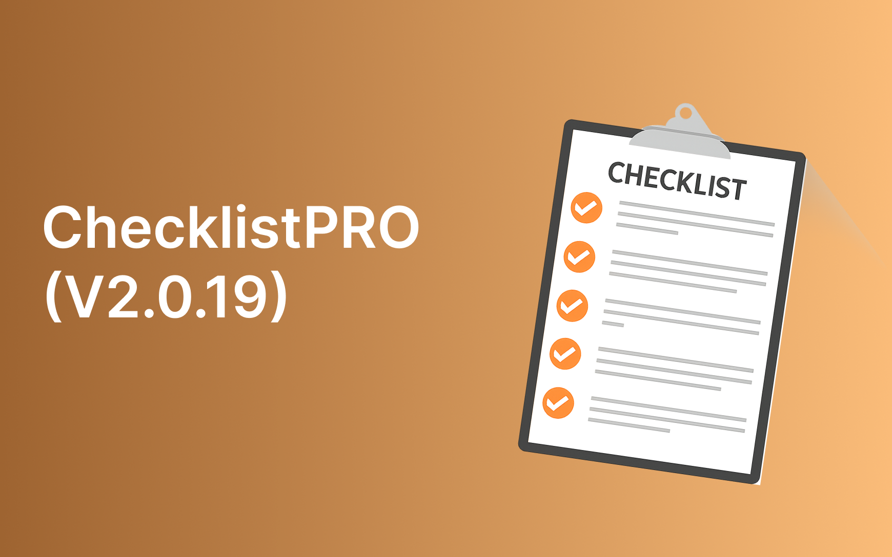 ChecklistPRO (v2.0.19)