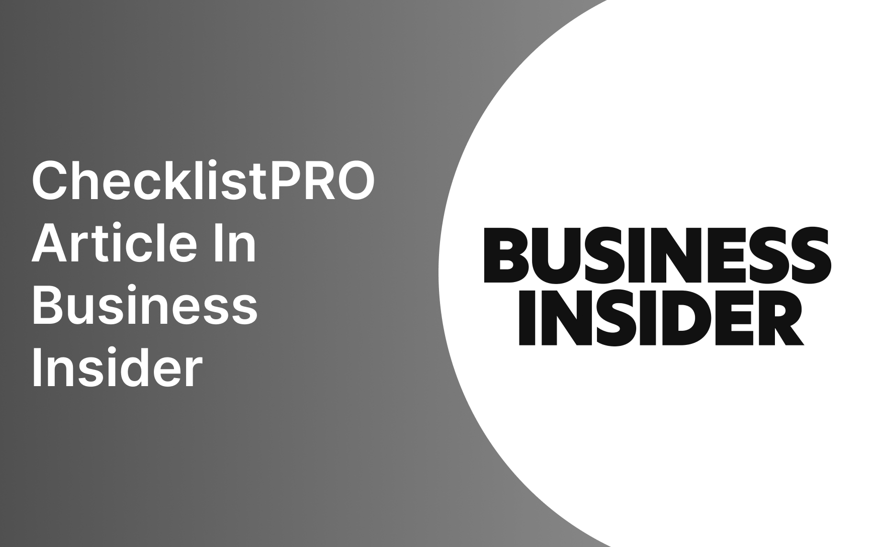 ChecklistPRO Article in Business Insider